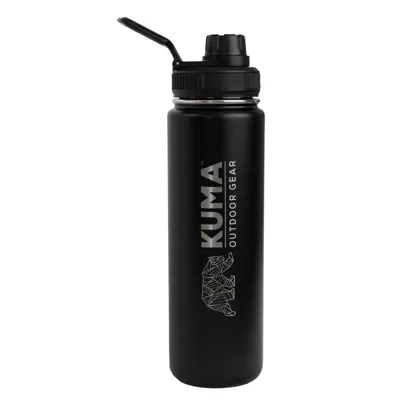 Flaška KUMA Bomber črna